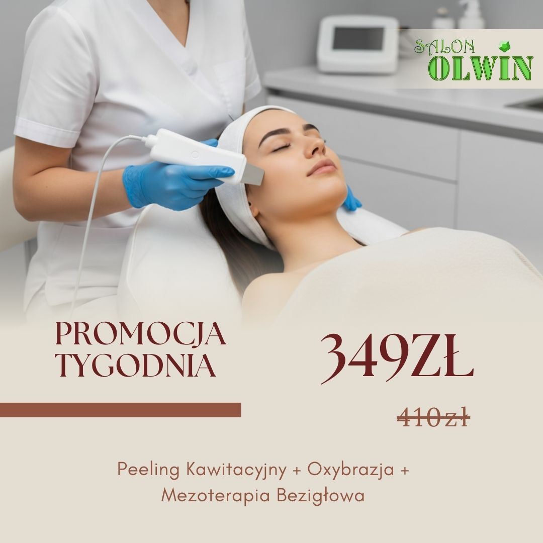 Peeling Kawitacyjny Oxybrazja Mezoterapia Olwin Lublin Promocja