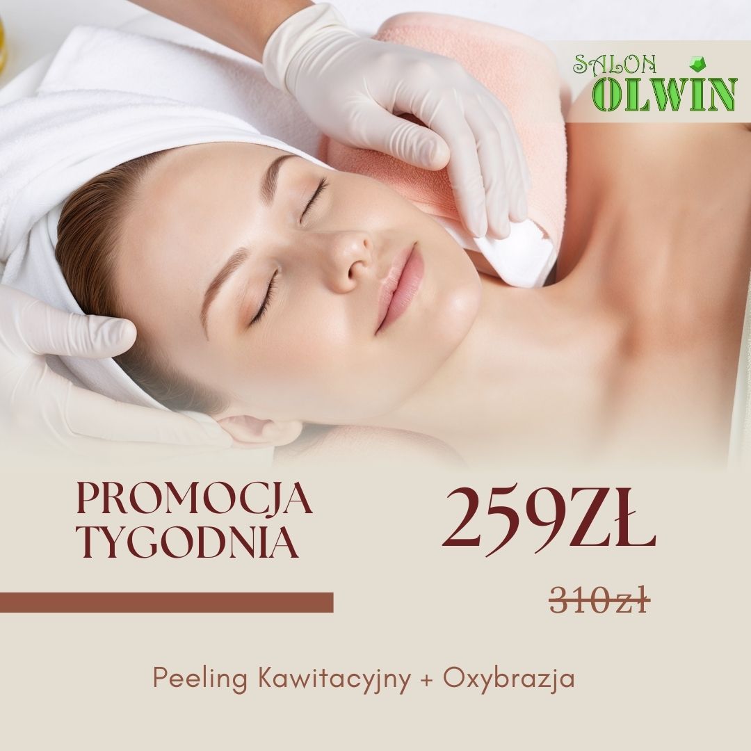 Peeling Kawitacyjny Oxybrazja Promocja Olwin Lublin